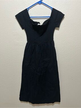 the a&f mila stretch midi dress The A&F Mila Stretch Midi Dress